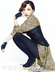 Brown Eyed Girls' Ga In для Woman Chosun September 2012