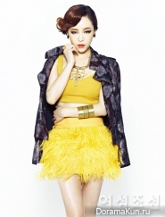 Brown Eyed Girls' Ga In для Woman Chosun September 2012