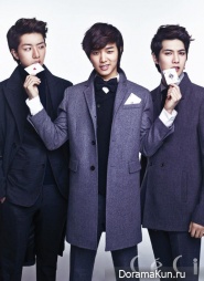CNBLUE для CéCi January 2013 Extra