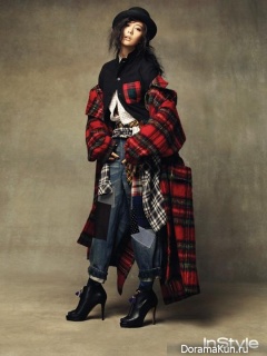 Clara (Lee Seong Min) для InStyle Korea September 2013 Extra