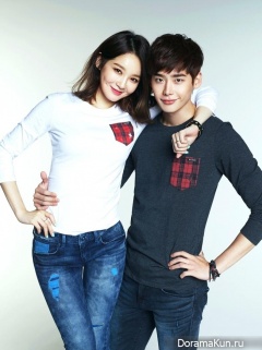 Lee Jong Suk, Kang Min Kyung (Davichi) для G by Guess F/W 2014