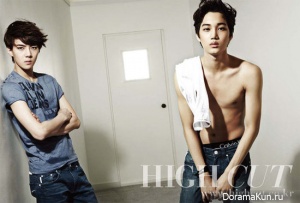 EXO-K для High Cut Vol. 73