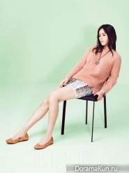 Han Ga In для Elle April 2013