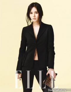Han Ga In для Elle April 2013