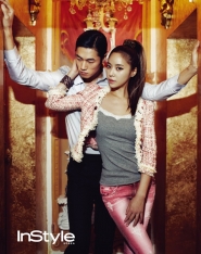 Hwang Jung Eum для InStyle Korea March 2010