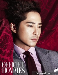 Kang Ji Hwan для L'Officiel Hommes Korea September 2011