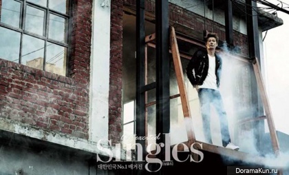 Kang Ji Hwan для Singles Magazine March 2014