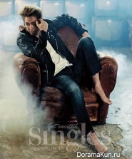 Kang Ji Hwan для Singles Magazine March 2014
