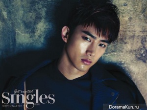 Kim Jae Wook, Taecyeon (2PM) для Singles August 2013