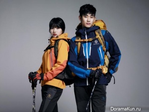 Kim Soo Hyun, Suzy для Bean Pole Outdoor SS2013 Ads