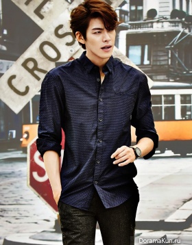 Kim Woo Bin для Giordano F/W 2014