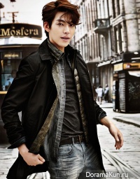 Kim Woo Bin для Giordano F/W 2014