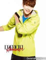 Kim Woo Bin для L’Officiel Hommes April 2013