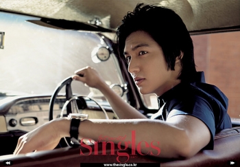 Romance Hero Lee Min Ho для Singles Korea