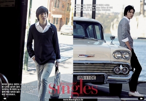 Romance Hero Lee Min Ho для Singles Korea
