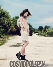Lee Min Jung, Song Ji Hyo для Cosmopolitan Korea April 2012