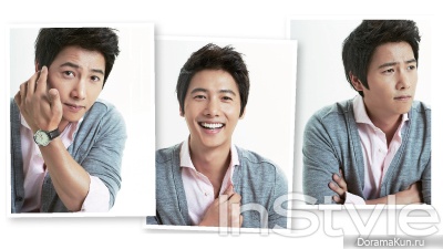 Lee Sang Woo для InStyle October 2012