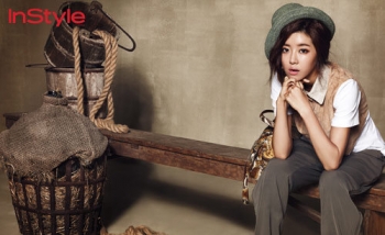 Park Han Byul для InStyle Korea July 2012