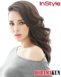 Park Si Yeon для InStyle October 2010