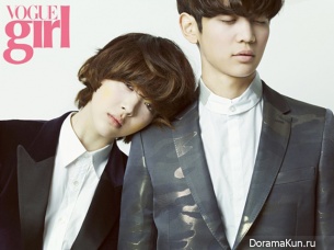 SHINees Minho, f(x)s Sulli для Vogue Girl Korea 2012