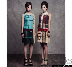 SNSD's Sunny, Taeyeon для Singles November 2011
