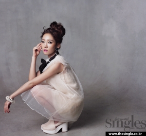 SNSD's Sunny, Taeyeon для Singles November 2011