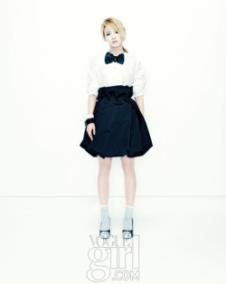 SNSD's Hyoyeon для Vogue Girl Korea November 2011
