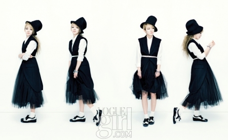 SNSD's Hyoyeon для Vogue Girl Korea November 2011
