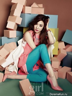 Tiffany (SNSD) для Vogue Girl March 2013
