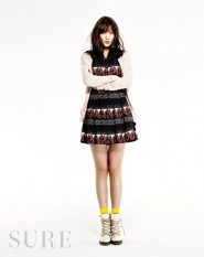Shin Min Ah для Sure April 2011