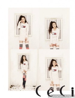 Sohee (Wonder Girls) для CéCi 2012