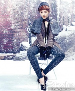 Hyomin (T-ARA) для InStyle January 2013