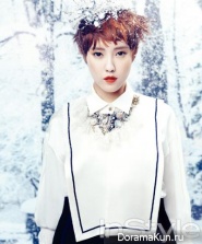 Hyomin (T-ARA) для InStyle January 2013