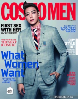 T.O.P. (Big Bang) для Cosmopolitan Korea 2012