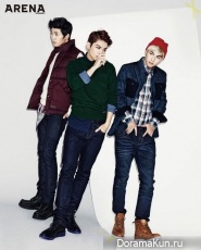 Teen Top для Arena Homme Plus October 2013