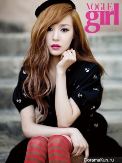 SNSD's Tiffany для Vogue Girl Korea April 2012