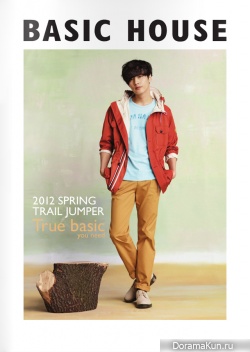 Won Bin для Basic House Spring Catalog 2012