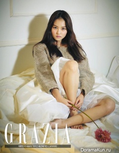 Woo Ri для GRAZIA December 2013