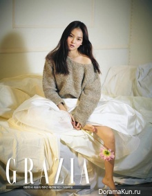 Woo Ri для GRAZIA December 2013