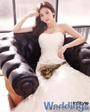 Woo Ri для InStyle Weddings December 2012