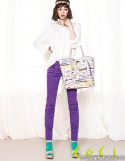 Yoon Seung Ah для CéCi April 2012