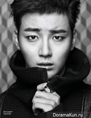 Yoon Si Yoon для Harper’s Bazaar December 2013 Extra