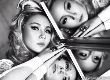 CL (2NE1) для Elle December 2015 Extra 2