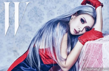 2NE1 (CL) для W Korea January 2016