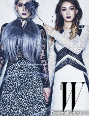 2NE1 (CL) для W Korea January 2016