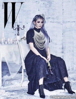 2NE1 (CL) для W Korea January 2016