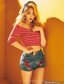 4Minute (Jihyun) для Esquire April 2016