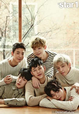 B.A.P для @Star1 January 2016