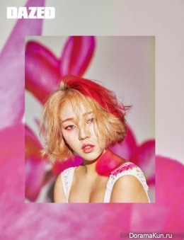Baek Ah Yeon для Dazed July 2016