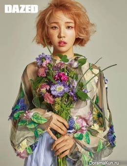 Baek Ah Yeon для Dazed July 2016